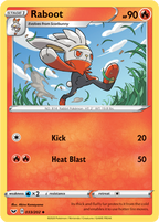 Raboot - Sword & Shield 033/202 Pokémon card