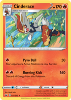 Cinderace - Sword & Shield 035/202 Pokémon card