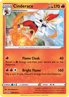 Cinderace - Sword & Shield 036/202 Pokémon card