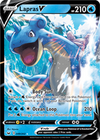 Lapras V - Sword & Shield 049/202 Pokémon card