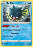 Qwilfish - Sword & Shield 051/202 Pokémon card