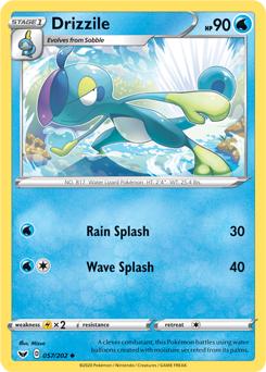 Drizzile - Sword & Shield 057/202 Pokémon card