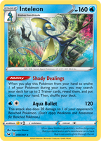 Inteleon - Sword & Shield 058/202 Pokémon card