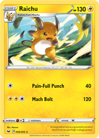 Raichu - Sword & Shield 066/202 Pokémon card