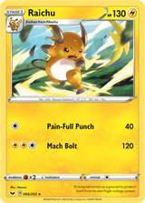 Raichu - Sword & Shield 066/202 Pokémon card