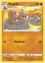 Dugtrio - Sword & Shield 093/202 Pokémon card