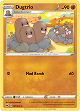 Dugtrio - Sword & Shield 093/202 Pokémon card