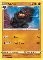 Carkol - Rebel Clash 106/192 Pokémon card