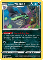 Galarian Weezing - Rebel Clash 113/192 Pokémon card