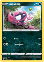 Impidimp - Rebel Clash 123/192 Pokémon card