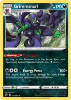 Grimmsnarl - Rebel Clash 125/192 Pokémon card