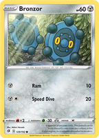Bronzor - Rebel Clash 129/192 Pokémon card