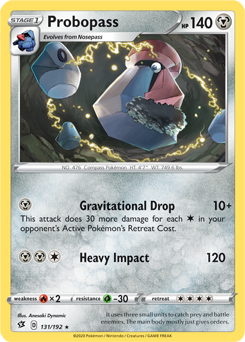Probopass - Rebel Clash 131/192 Pokémon card