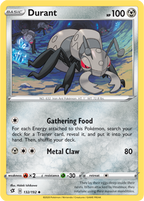 Durant - Rebel Clash 132/192 Pokémon card