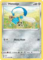Honedge - Rebel Clash 133/192 Pokémon card