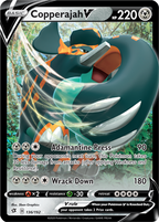 Copperajah V - Rebel Clash 136/192 Pokémon card