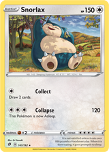 Snorlax - Rebel Clash 141/192 Pokémon card