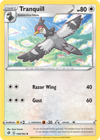 Tranquill - Rebel Clash 144/192 Pokémon card