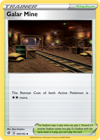 Galar Mine - Rebel Clash 160/192 Pokémon card