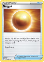 Nugget - Rebel Clash 162/192 Pokémon card
