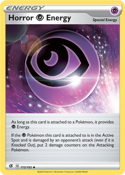 Horror Psychic Energy - Rebel Clash 172/192 Pokémon card