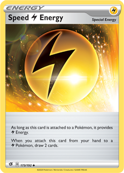 Speed Lightning Energy - Rebel Clash 173/192 Pokémon card
