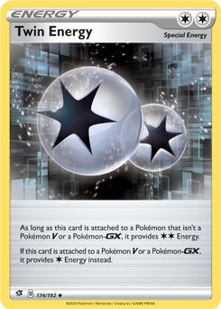 Twin Energy - Rebel Clash 174/192 Pokémon card