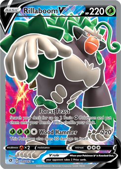 Rillaboom V - Rebel Clash 175/192 Pokémon card