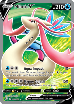 Milotic V - Rebel Clash 179/192 Pokémon card