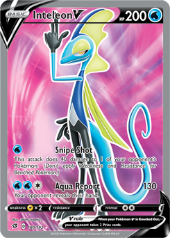 Inteleon V - Rebel Clash 180/192 Pokémon card