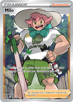 Milo - Rebel Clash 190/192 Pokémon card