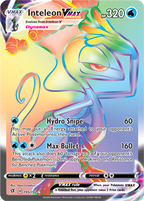 Inteleon VMAX - Rebel Clash 195/192 Pokémon card
