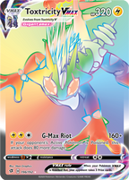 Toxtricity VMAX - Rebel Clash 196/192 Pokémon card