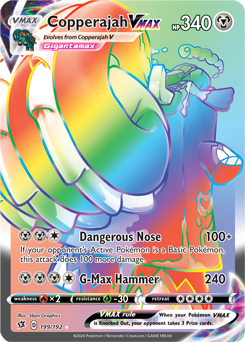 Copperajah VMAX - Rebel Clash 199/192 Pokémon card