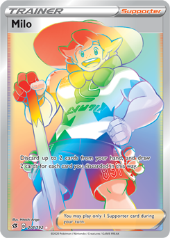 Milo - Rebel Clash 201/192 Pokémon card