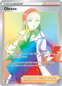 Oleana - Rebel Clash 202/192 Pokémon card