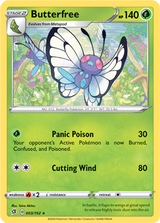 Butterfree - Rebel Clash 003/192 Pokémon card