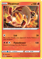 Heatmor - Rebel Clash 034/192 Pokémon card