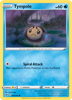 Tympole - Rebel Clash 044/192 Pokémon card