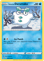 Galarian Darumaka - Rebel Clash 047/192 Pokémon card
