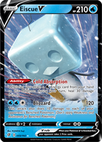 Eiscue V - Rebel Clash 055/192 Pokémon card