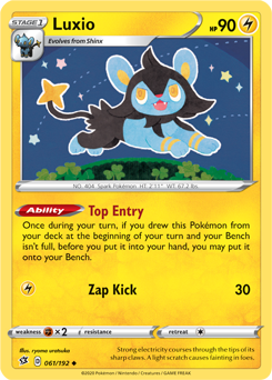 Luxio - Rebel Clash 061/192 Pokémon card