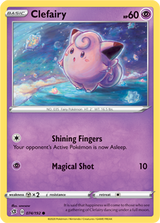 Clefairy - Rebel Clash 074/192 Pokémon card