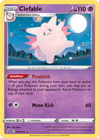 Clefable - Rebel Clash 075/192 Pokémon card