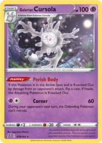 Galarian Cursola - Rebel Clash 079/192 Pokémon card