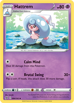 Hattrem - Rebel Clash 084/192 Pokémon card