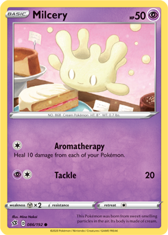 Milcery - Rebel Clash 086/192 Pokémon card