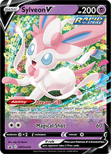 Sylveon V promo card – sealed promo card from Premium Collection