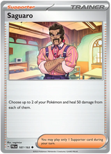 Saguaro Paldea Evolved Single Pokemon Card