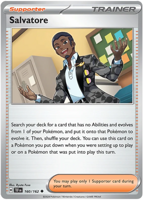 Salvatore Temporal Forces Pokemon Single 160/162